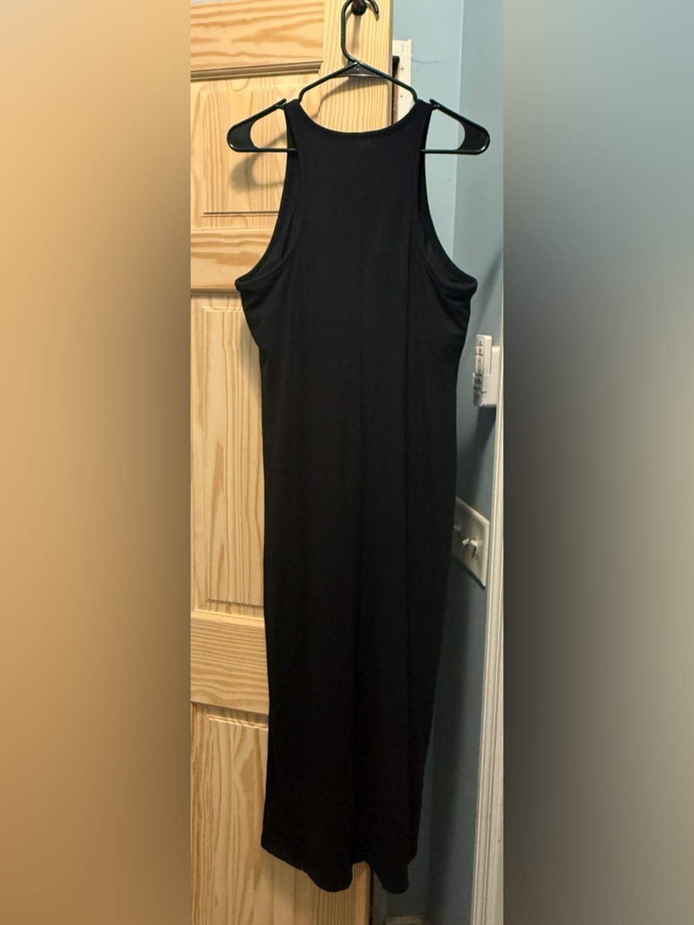 Athleta Black Ribbed Tank Top